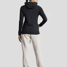 BOLDFIT Women Hooded Front-Open Sweatshirt image 4