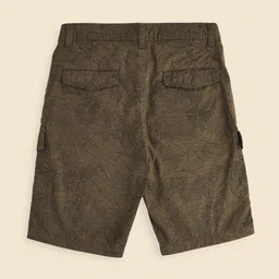 Pantaloons Junior Boys Tropical Printed Cotton Cargos Shorts image 3