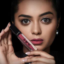 Renee Stay With Me Non Transfer Matte Liquid Lipstick with Vitamin E 5ml-Muse For Mulberry image 4