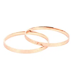 Anouk Set Of 2 Rose Gold-Plated Bangles-image-29
