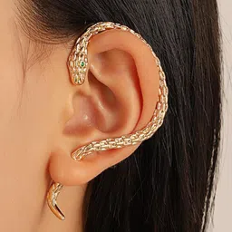 FIMBUL Gold-Plated Quirky Ear Cuff Earrings image 3