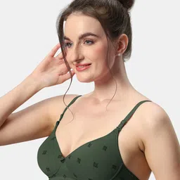 Sonari Pack Of 2 Printed Medium Coverage Lightly Padded T-shirt Bras With All Day Comfort image 5