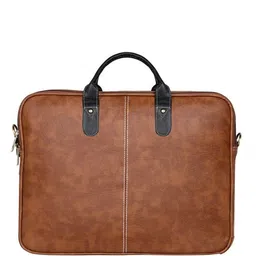 LOREM Men Textured Laptop Bag image 3