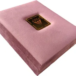 m jewelpack Fancy suede necklace Box Necklace storage with led light box, Flip closure Vanity Box-picture-23