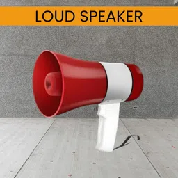 clairbell King Bhopu with High Volume Speaker, Battery Backup and Recording FeatureE384 Handheld Megaphone and Rechargeable Siren Loudspeaker With USB/Memory CardJ317 Outdoor PA System image 1