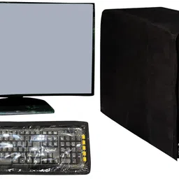 Chikki Cares Desktop 22 Inch Cover for 22 inch 3PC Desktop Cover Set for 22-Inch – Monitor, Keyboard & CPU Dust Covers - Desktop 22 Inch Cover-picture-24