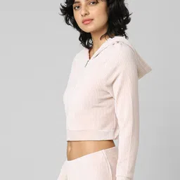 ONLY Women Pink Hooded Sweatshirt image 5