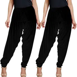 zyna Viscose Rayon Solid Patiala image 1