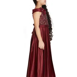 Peppermint Girls Sequinned Embellished Maxi Dress image 4