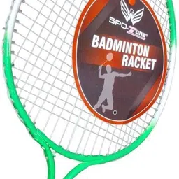 spo zone Badminton Kit SP_5000 Combo Set Of 2 Piece Badminton With 4 Plastic Shuttle-24 Badminton Kit image 2