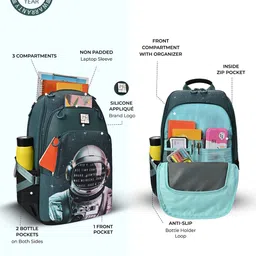 Gear Unisex Graphic Printed Backpack image 2