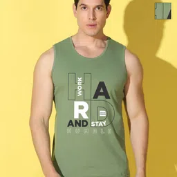 WOOSTRO Men Typography 2 Printed Raw Edge Slim Fit T-shirt-picture-19