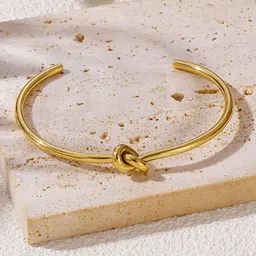 MYKI Gold-Plated Stainless Steel Kada Bracelet-picture-56