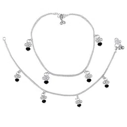 Heer Collection Silver-Plated Anklet image 2