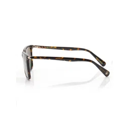 Shisen Fox Unisex Arias Kimyou Acetate Green Square Uv Coating Full Rim Sunglass-Asg49 (54) image 3