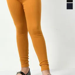 KAYU Girls Pack Of 3 Ankle Length Leggings-image-90