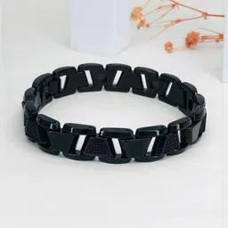 RKB Sales Men 18k Gold-Plated Wraparound Bracelet image 5