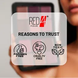 RED 4 Naked Love Lip Tint Palette - 26.4 g image 5