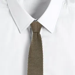 The Tie Hub Men Woven Design Broad Tie image 2