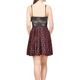 GuSo Shopee Women Multicoloured Net Baby Dolls image 3