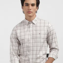 Tommy Hilfiger Men Windowpane Checked Casual Shirt image 1