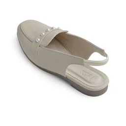 JM Looks Women Mules with Bows Flats image 2