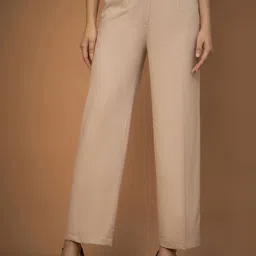 All About You Formals Women Pleated Trousers-image-37