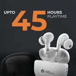 JUST CORSECA True Wireless Earbuds with Dual ENC & Digital Display Headphones image 4