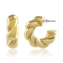 DZINETRENDZ Geometric Hoop Earrings-picture-11