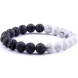 Divine souvenirs Unisex Artificial Beaded Elasticated Bracelet-picture-49