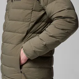 Columbia Drift Peak Stretch Lightweight Down Hooded Puffer Jacket image 2