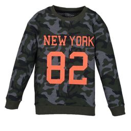 PLUM TREE Boys Camouflage Printed Round Neck Cotton Pullover Sweatshirt-picture-38