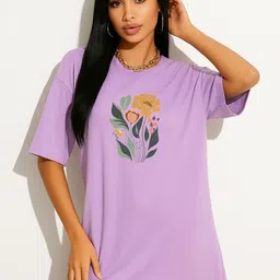 Moda Rapido Women Floral Printed T-shirt-picture-25