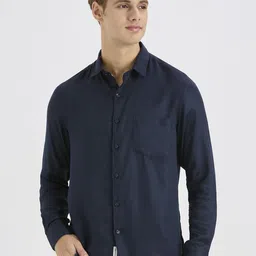 ROCKING SWAMY Men Regular Fit Spread Collar Cotton Shirt-picture-30