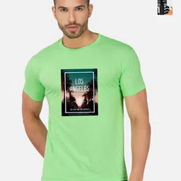 GLOBAL NOMAD Men 2 Printed Bio Finish Applique T-shirt-picture-41