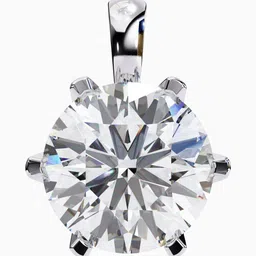 VALANOVA BIS Hallmark 14KT White Gold Diamond Pendant- 0.84 g image 5