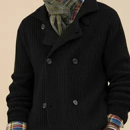 Mast & Harbour Men Ribbed Pullover image 3