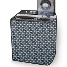 The Furnishing Tree Grey PVC Washing Machine Covers image 2