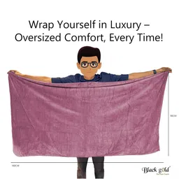 Black gold Pink Towel Set image 3