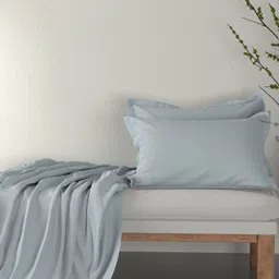 Pure Decor Palace Grey Pure Cotton 240 TC King Bedsheet Set 2.74 m x 2.74 m-image-3