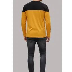 AUTNA Men Typography Colourblocked T-shirt image 4