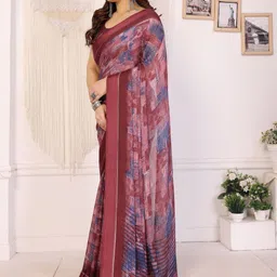 Moksha Trends Organza Designer Banarasi Saree image 3