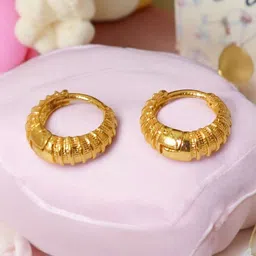SHREE KRISHNA SHOPPING Gold-Plated Brass Earrings-picture-21