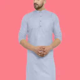 ANUJ FASHION Men Mandarin Collar Straight Kurta-picture-29