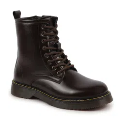 FAUSTO Women High Top Lace Up Regular Boots-image-50