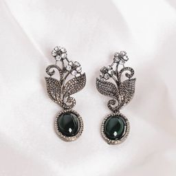 PANASH Leaf Shaped Drop Earrings-picture-42