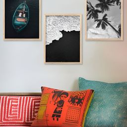 Kotart Black & White 3 Pieces Wooden Abstract Wall Arts-picture-6