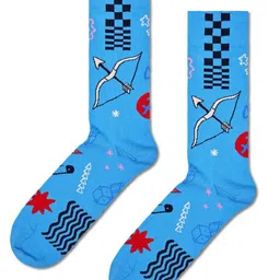 Happy Socks Sagittarius Unisex Patterned Above Ankle Length Socks-picture-16