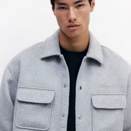 H&M Wool-Blend Overshirt image 4