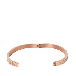 STYOLLO Stainless Steel Enamelled Rose Gold-Plated Bangle-Style Bracelet image 5